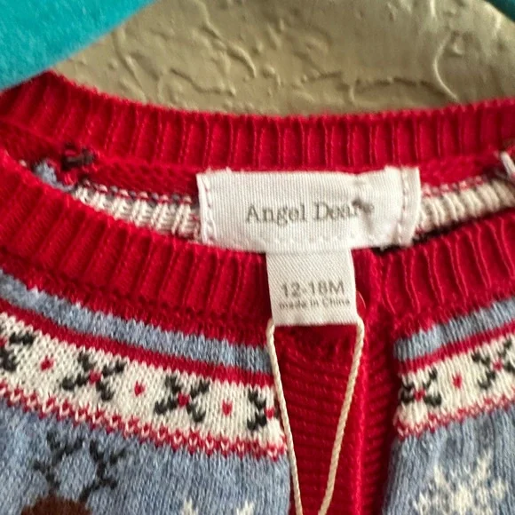 HP Angel Dear Holiday Knit Sweater NWT - Picture 3 of 6
